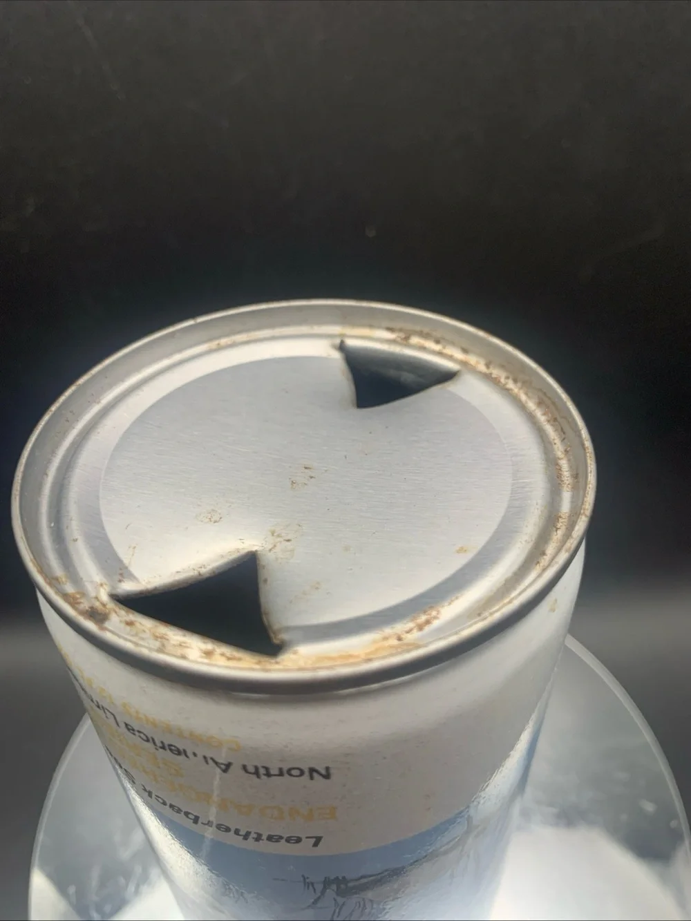 Vintage Beer Can Brickskeller Beer Leatherback Sea Turtle Pull Tab Empty